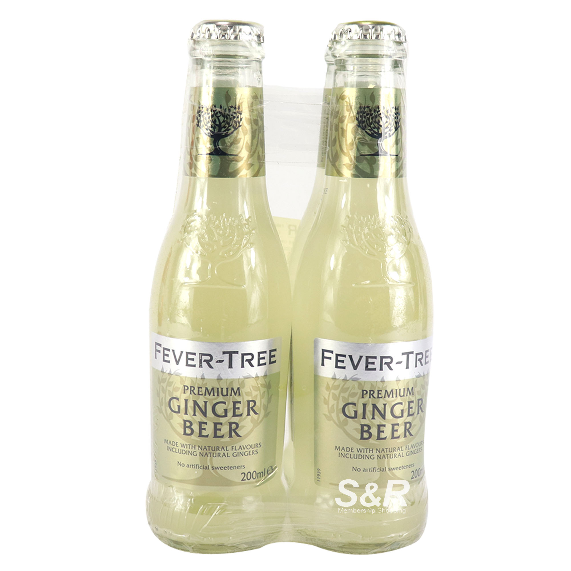 Fever-Tree Premium Ginger Beer 4 bottles Fever-Tree Premium Ginger Beer 4 bottles